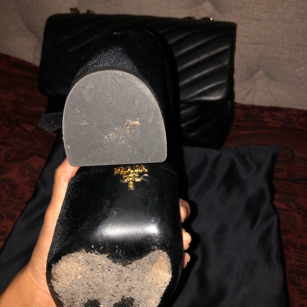 Prada Velvet Pointed Toe Boots - Picture 5 of 12